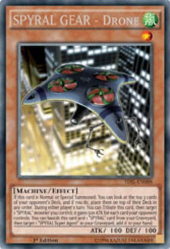 SPYRAL GEAR - Drone - TDIL-EN088 Rare 1st Edition