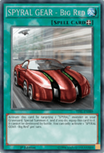 SPYRAL GEAR - Big Red - TDIL-EN089 Rare Unlimited
