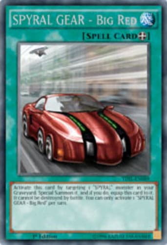 SPYRAL GEAR - Big Red - TDIL-EN089 Rare 1st Edition