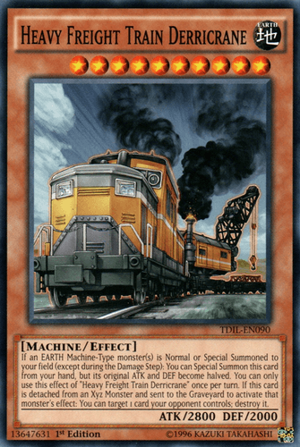 Heavy Freight Train Derricrane - TDIL-EN090 Common 1st Edition