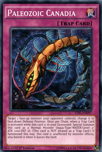 Paleozoic Canadia - TDIL-EN097 Common 1st Edition