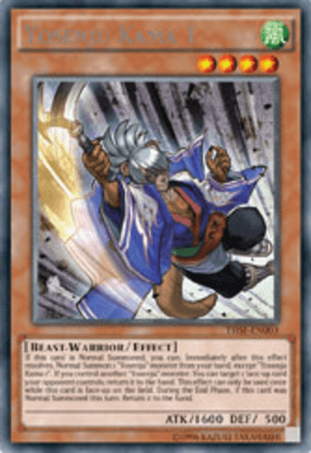 Yosenju Kama 1 - THSF-EN003 Secret Rare 1st Edition