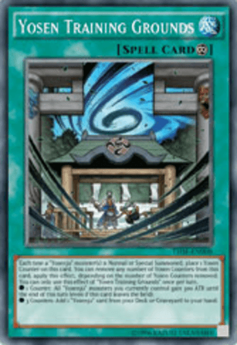 Yosen Training Grounds - THSF-EN008 Super Rare Unlimited