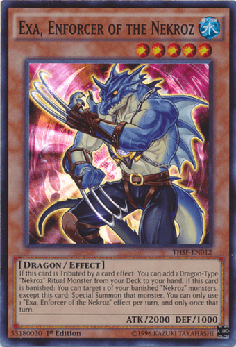 Exa, Enforcer of the Nekroz - THSF-EN012 Super Rare 1st Edition