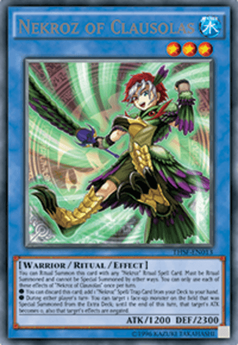 Nekroz of Clausolas - THSF-EN013 Secret Rare Unlimited