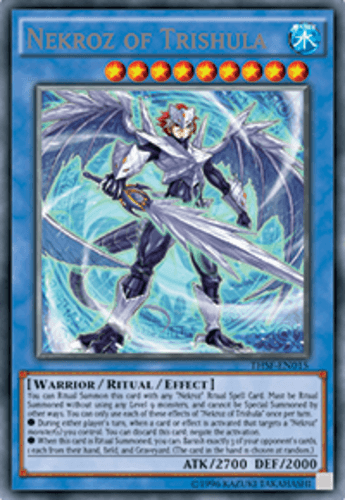 Nekroz of Trishula - THSF-EN015 Secret Rare Unlimited