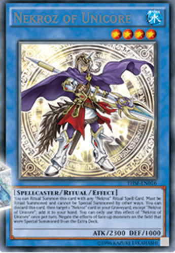 Nekroz of Unicore - THSF-EN016 Secret Rare 1st Edition