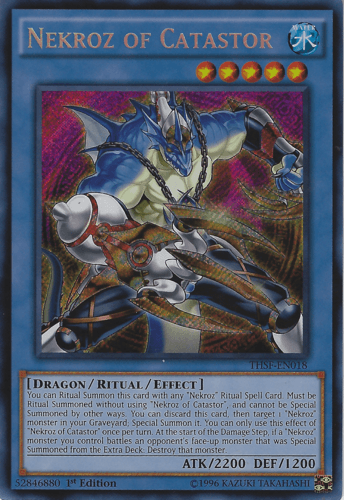Nekroz of Catastor - THSF-EN018 Secret Rare Unlimited