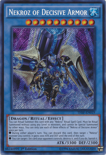 Nekroz of Decisive Armor - THSF-EN019 Secret Rare Unlimited