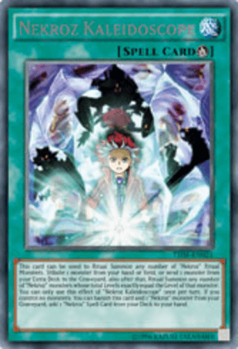 Nekroz Kaleidoscope - THSF-EN021 Secret Rare 1st Edition