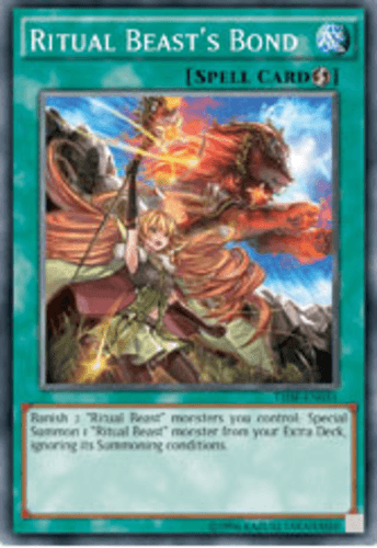 Ritual Beast's Bond - THSF-EN031 Super Rare 1st Edition