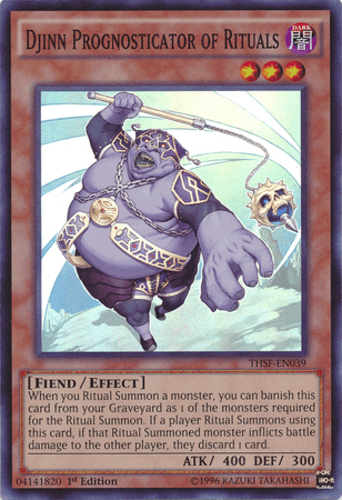Djinn Prognosticator of Rituals - THSF-EN039 Super Rare Unlimited