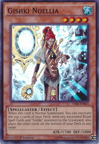 Gishki Noellia - THSF-EN043 Super Rare 1st Edition
