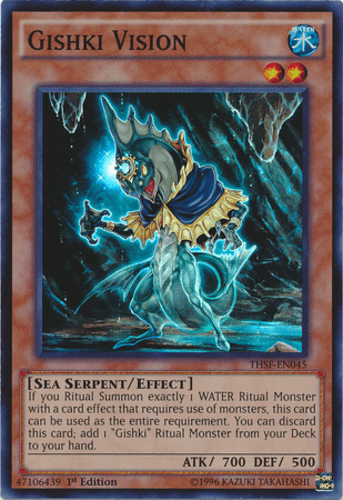 Gishki Vision - THSF-EN045 Super Rare 1st Edition
