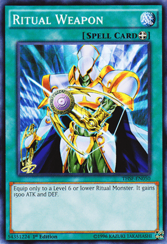 Ritual Weapon - THSF-EN050 Super Rare 1st Edition