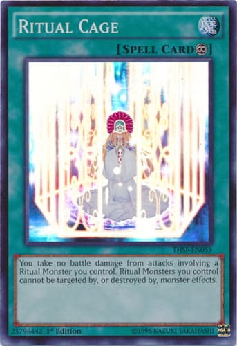 Ritual Cage - THSF-EN055 Super Rare 1st Edition