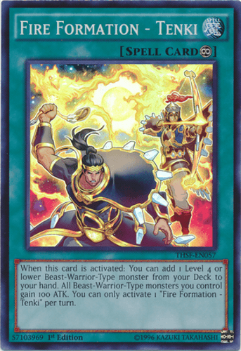 Fire Formation - Tenki - THSF-EN057 Super Rare Unlimited