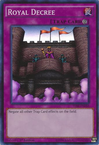 Royal Decree - THSF-EN058 Super Rare 1st Edition