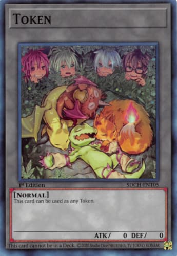 Ojama Token - TKN4-EN009 Super Rare Unlimited