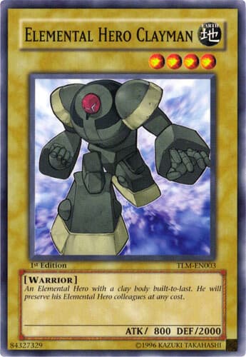Elemental HERO Clayman - TLM-EN003 Common Unlimited
