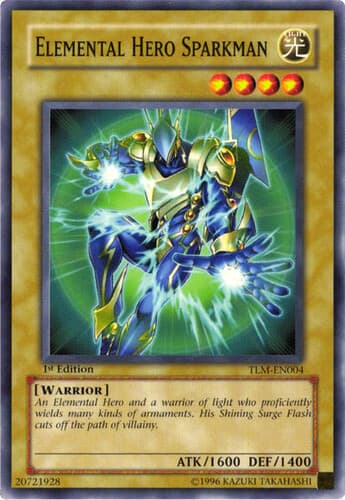 Elemental HERO Sparkman - TLM-EN004 Common Unlimited