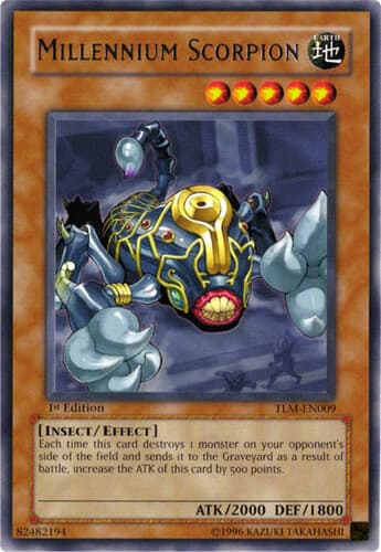 Millennium Scorpion - TLM-EN009 Rare 1st Edition