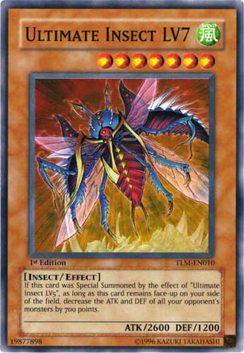 Ultimate Insect LV7 - TLM-EN010 Ultimate Rare 1st Edition