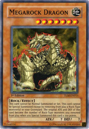 Megarock Dragon - TLM-EN015 Super Rare Unlimited