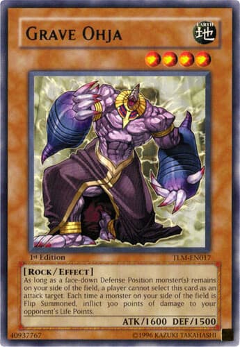 Grave Ohja - TLM-EN017 Ultimate Rare 1st Edition
