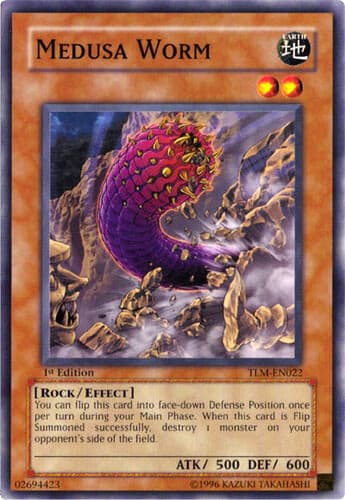 Medusa Worm - TLM-EN022 Common 1st Edition