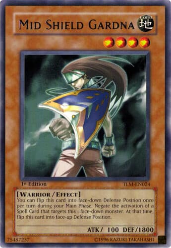 Mid Shield Gardna - TLM-EN024 Rare 1st Edition