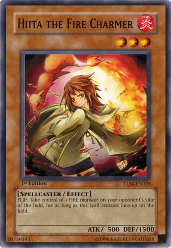 Hiita the Fire Charmer - TLM-EN028 Common 1st Edition