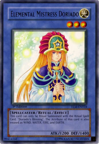 Elemental Mistress Doriado - TLM-EN034 Rare Unlimited