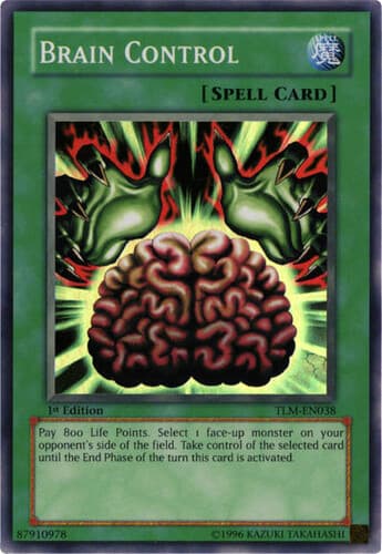 Brain Control - TLM-EN038 Super Rare 1st Edition