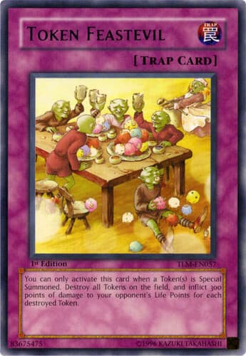 Token Feastevil - TLM-EN057 Ultimate Rare 1st Edition