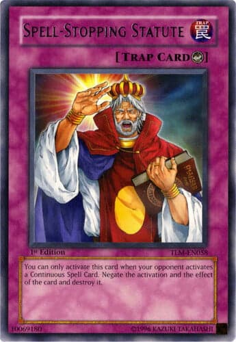 Spell-Stopping Statute - TLM-EN058 Rare 1st Edition