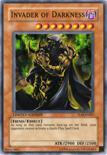 Invader of Darkness - TLM-ENSE1 Ultra Rare Limited Edition