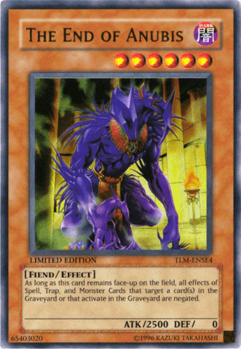 The End of Anubis - TLM-ENSE4 Ultra Rare Limited Edition