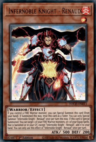 Infernoble Knight - Renaud - TOCH-EN011 Ultra Rare 1st Edition
