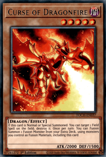 Curse of Dragonfire - TOCH-EN037 Rare Unlimited