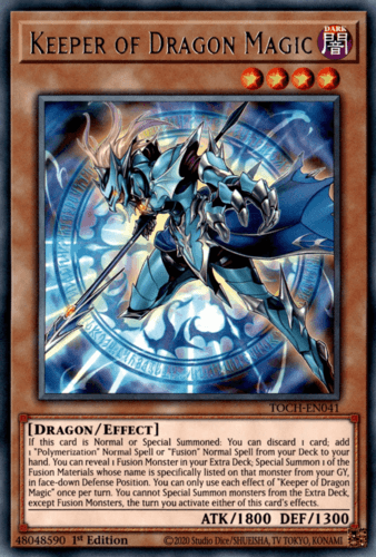 Keeper of Dragon Magic - TOCH-EN041 Rare Unlimited