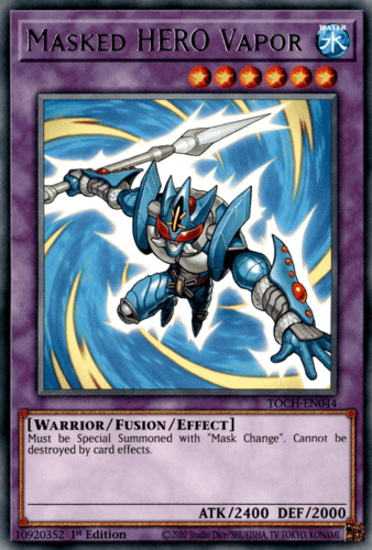 Masked HERO Vapor - TOCH-EN044 Rare Unlimited