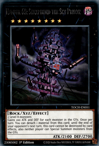 Number 68: Sanaphond the Sky Prison - TOCH-EN051 Rare Unlimited
