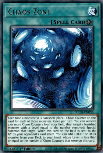 Chaos Zone - TOCH-EN056 Rare Unlimited