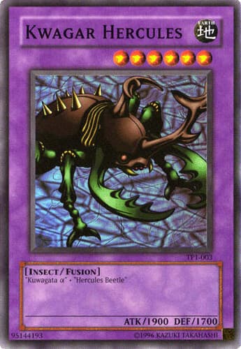 Kwagar Hercules - TP1-003 Super Rare Unlimited