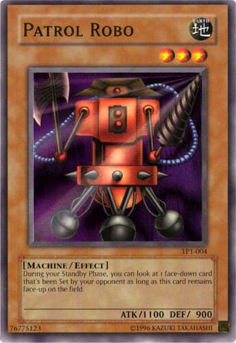 Patrol Robo - TP1-004 Super Rare Unlimited
