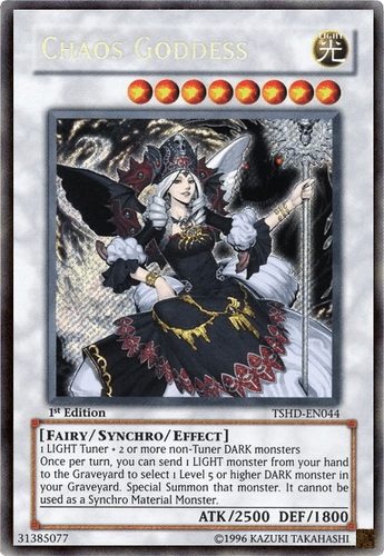 Chaos Goddess - TSHD-EN044 Secret Rare Unlimited