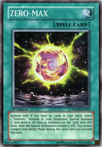 ZERO-MAX - TSHD-EN047 Super Rare Unlimited