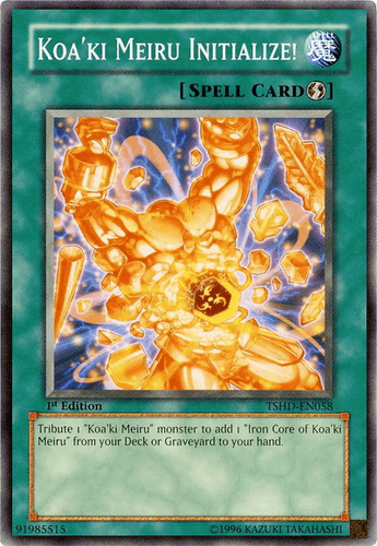 Koa'ki Meiru Initialize! - TSHD-EN058 Common 1st Edition