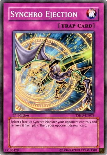 Synchro Ejection - TSHD-EN079 Super Rare 1st Edition